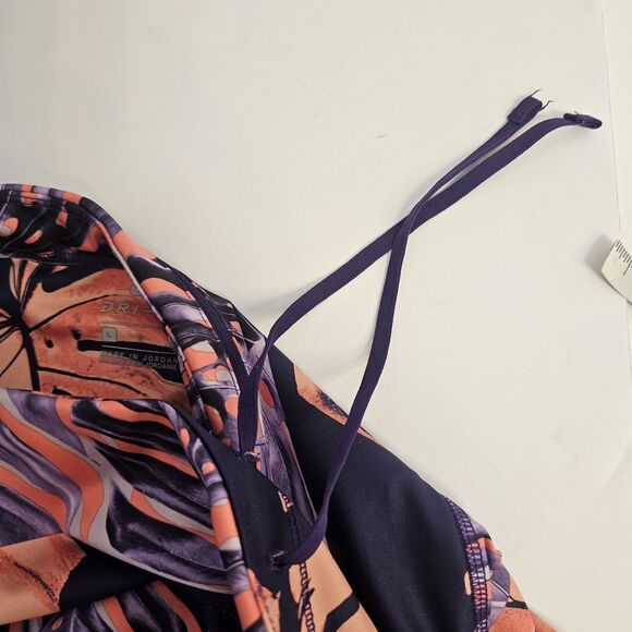 Nike Dri-Fit Womens Floral Print Cropped Leggings Sz Lg Performance Comfort W491 - Picture 10 of 11